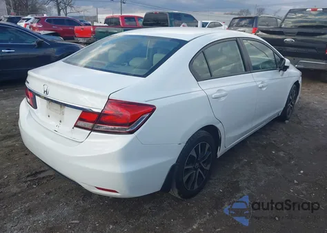 2015 Honda Civic Ex z USA, uszkodzony, nr VIN 19XFB2F85FE065648